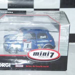 Corgi mini cc82241 se7en racing club james hall 1:36 scale