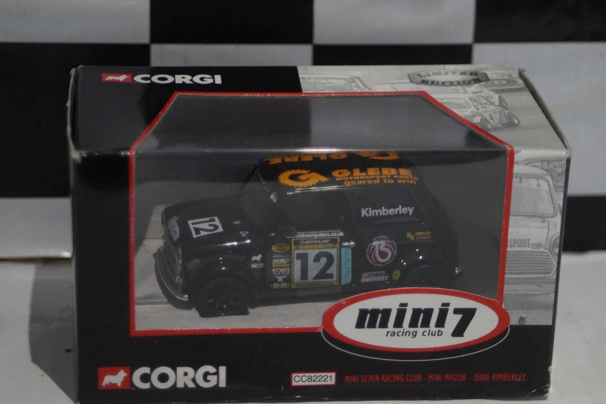Corgi mini cc82221 se7en racing club dave kimberley 1:36 scale