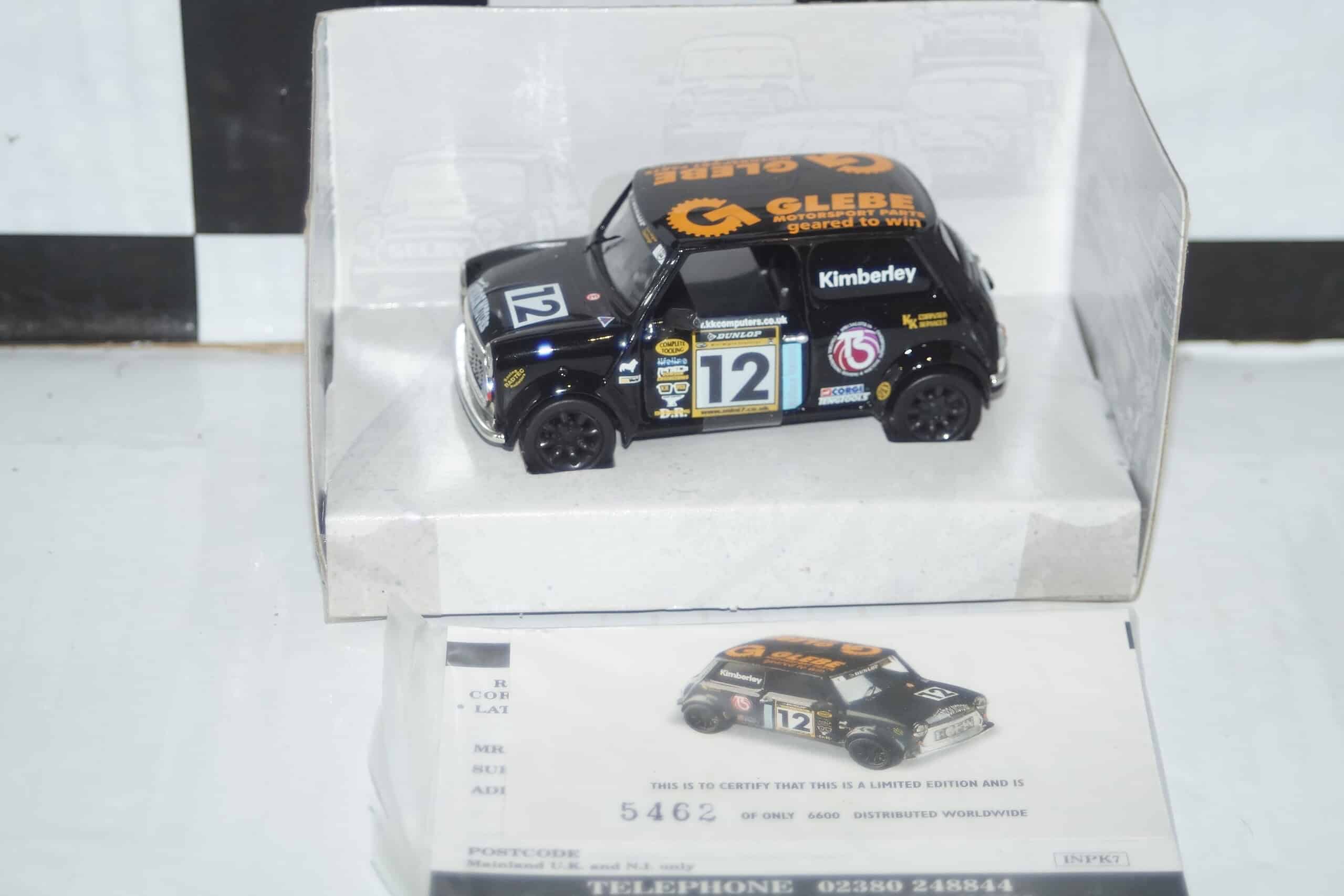 Corgi mini cc82221 se7en racing club dave kimberley 1:36 scale