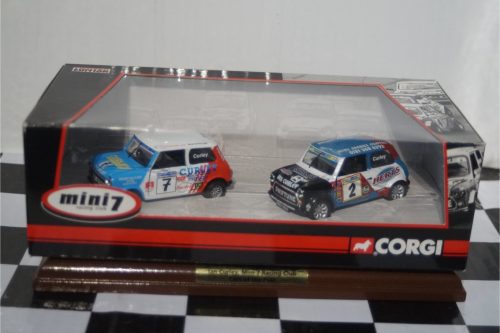 Corgi Mini CC99180 mini 7 Racing Club 2 car SET Ian Curley Set @