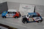 Corgi Mini CC99180 mini 7 Racing Club 2 car SET Ian Curley Set @