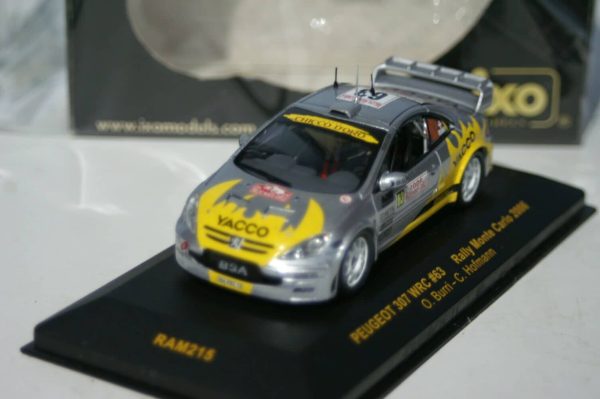 Ixo peugeot 307 wrc rally monte carlo 2006 o.burri - ram215