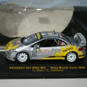 Ixo peugeot 307 wrc rally monte carlo 2006 o.burri - ram215