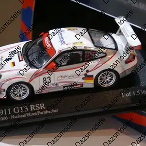 Minichamps porsche 911 gt3 rsr 24h le mans 2006 400 066483