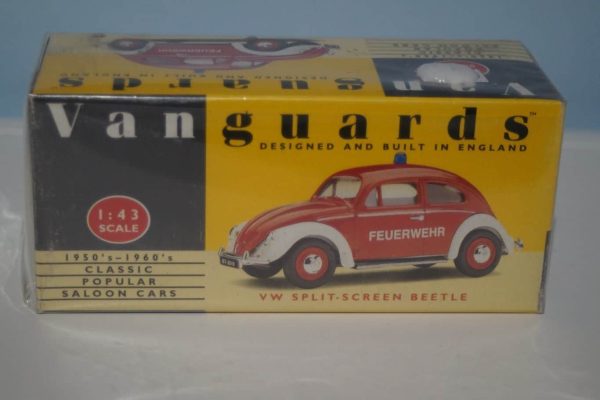 Vanguards vw beetle splitscreen green va01205 1:43 scale