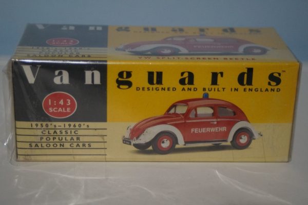 Vanguards vw beetle splitscreen green va01205 1:43 scale