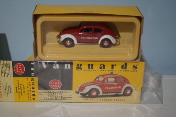 Vanguards vw beetle splitscreen green va01205 1:43 scale