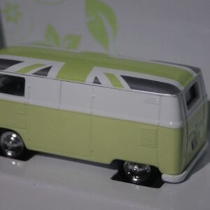 Corgi volkswagen camper split screen union jack green harrods lp06551
