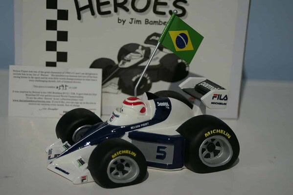 Jim bamber heroes nelson piquet snr f1 driven brabham her/009/01 free book