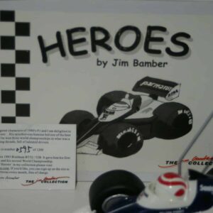Jim bamber heroes nelson piquet snr f1 driven brabham her/009/01 free book
