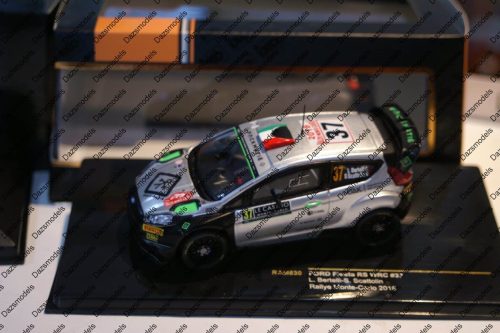 Ixo ford fiesta r5 #37 rallye monte carlo ram630 1:43 scale