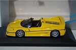 Minichamps ferrari f50 spider 1995 yellow 1:43 430 075161
