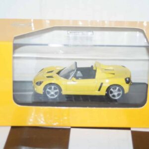 Schuco opel speedster yellow 1:43 scale 9121874