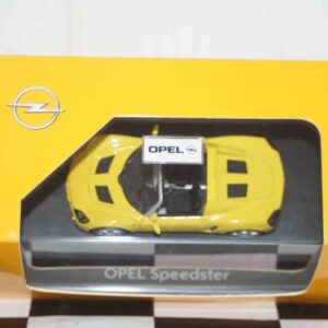 Schuco opel speedster yellow 1:43 scale 9121874