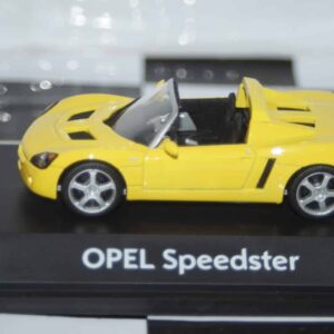 Schuco opel speedster yellow 1:43 scale 9121874