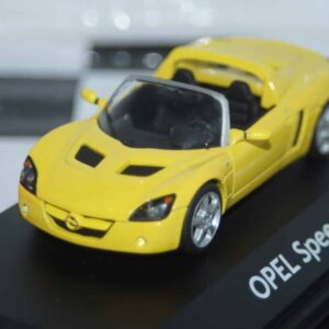 Schuco opel speedster yellow 1:43 scale 9121874