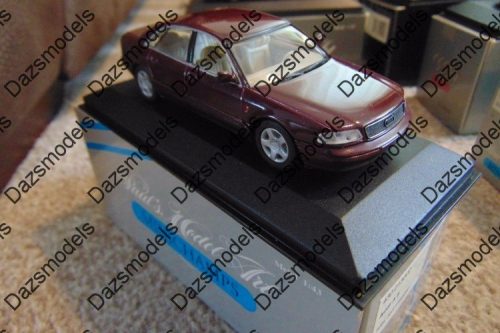 Minichamps Audi A8 Red 1:43 430013002