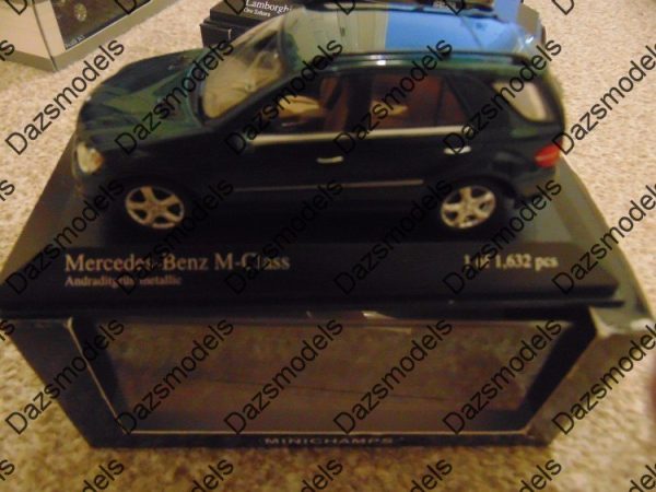 Minichamps mercedes m class 2005 green 1:43 400034500