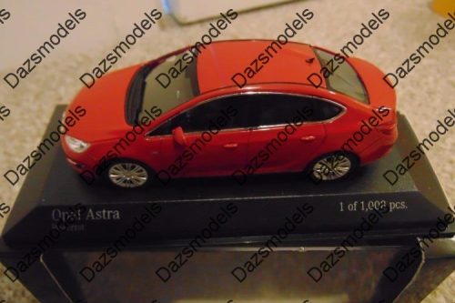 Minichamps Opel Astra Red 2012 1:43 410042001