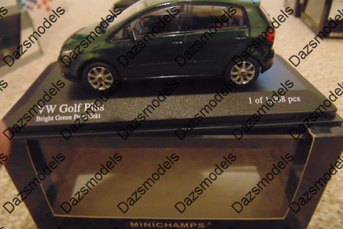 MinichampsVWGolfPlusDarkGreen: