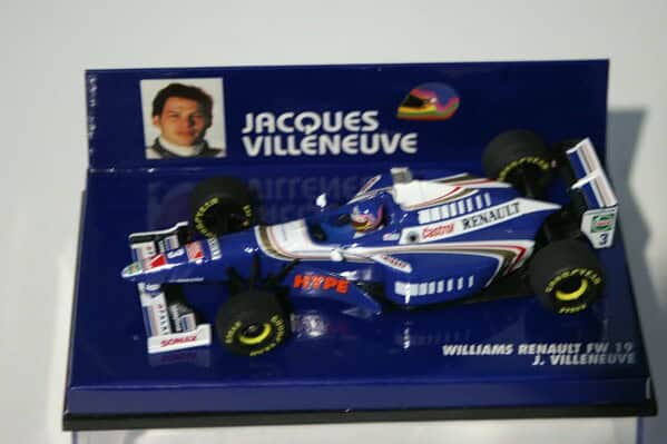 Minichamps williams fw19 renault j.villeneuve 430 970003