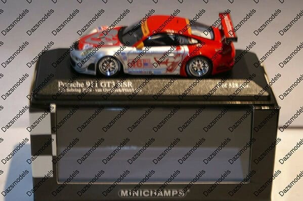 Minichamps porsche 911 gt3 rsr sebring 2008 1:43 diecast 087846