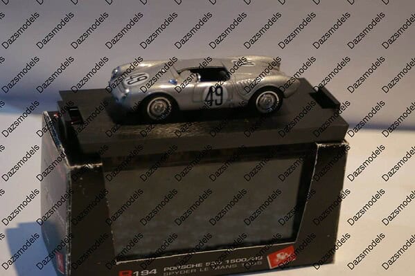 Brumm porsche 550 1500/rs spyder le mans 1956 1:43 r194