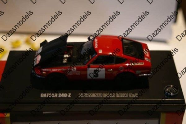 Kyosho datsun 240z 1972 monte carlo no.5 1:43 03165b