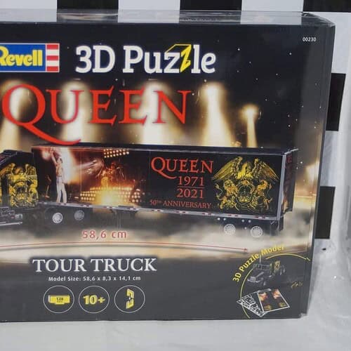 Revell 3d puzzle queen f.mercury 50yr anniversary tour truck