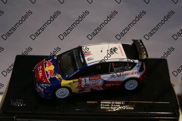 Ixo citroen c4 wrc loeb winner du var 2009 ram405 1:43