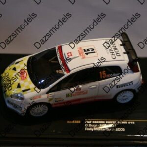 Ixo fiat punto s2000 m.carlo 2009 o.burri ram380 1:43