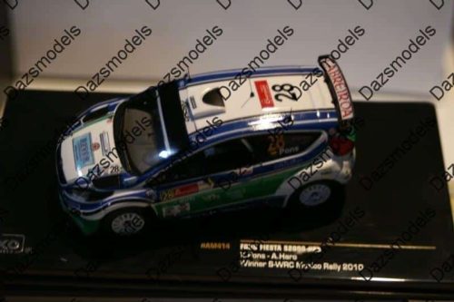 Ixo ford fiesta s2000 mexico rally 2010 ram414 1:43