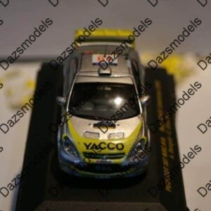 Ixo peugeot 307 wrc catalunya 2006 a.bengue ram239 1:43
