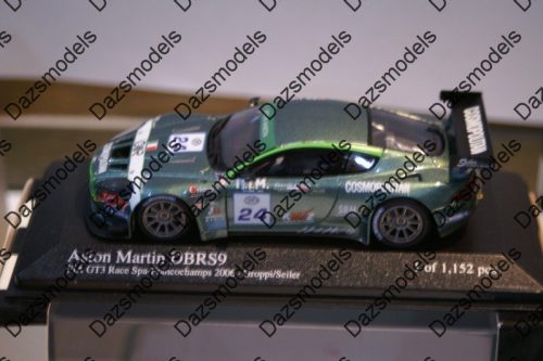 Minichamps aston martin dbrs9 gt3 spa 06 groppi 1:43 400061324