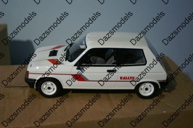 Talbot Samba Rally 1983 white OT694 1:18 Otto Models