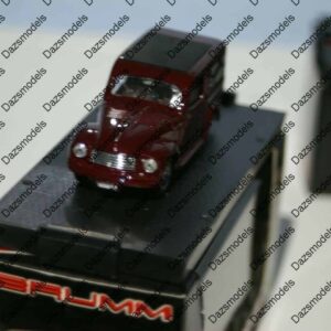 Brumm fiat 500c furgoncino marmitte abarth 1956 1:43 diecast r266