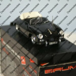 Brumm porsche 356c spyder 1963-65 black 1:43 diecast r224
