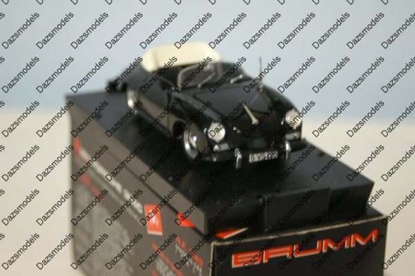 Brumm porsche 356c spyder 1963-65 black 1:43 diecast r224