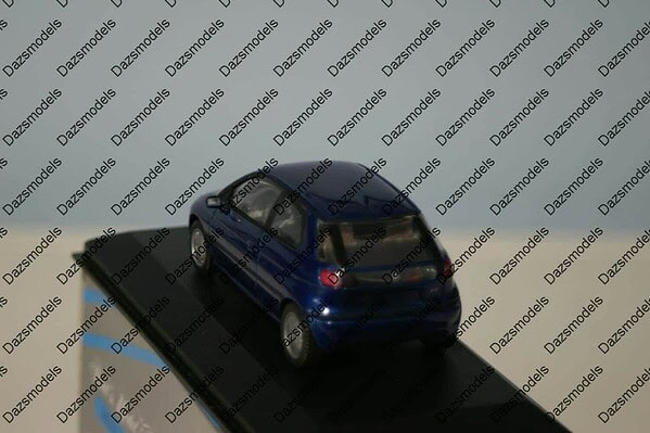 Minichamps bmw e 1 blue 3 door 1:43 diecast min 023001