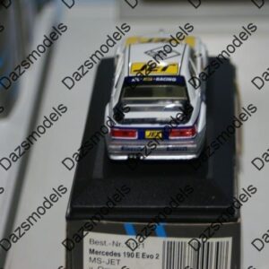 Minichamps mercedes 190e evo 2 ms-jet v.ommen 1:43 3121