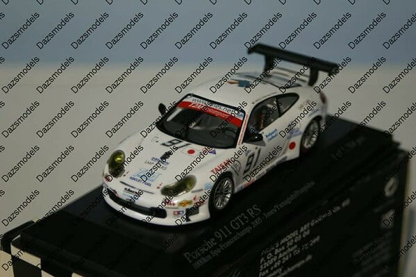 Minichamps porsche 911 gt3 rs 1000km spa yamagishi 400 056991 1:43 diecast