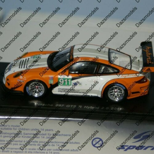 Spark Porsche 997 GT3 R HYBRID 2.0 2011 Resin 1:43 S3389