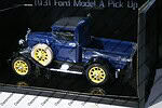 Sun Star Ford Model A Pickup Lombard Blue 6112 Diecast 2 Door 1:18 Scale