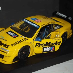 Minichamps opel calibra itc 1996 k.ludwig 17 promarkt 1:18 180 964217