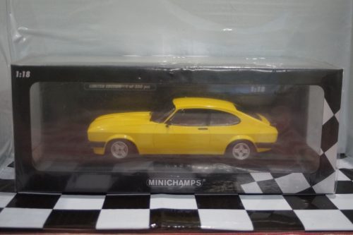 Minichamps Ford Capri 3.0 1978 Yellow Road car 1:18 155 788601