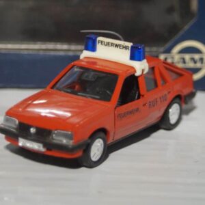 Gama opel ascona vauxhall cavalier feuerwehr 1141 in 1:43 scale