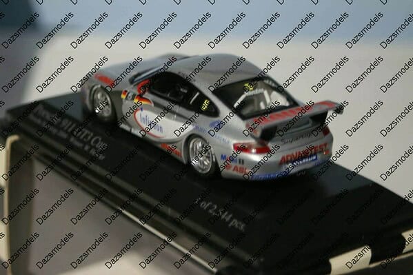 Minichamps porsche 911 gt3 cup 2004 henzier 400 046205 1:43 diecast