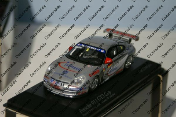 Minichamps porsche 911 gt3 cup 2004 henzier 400 046205 1:43 diecast