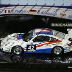 Minichamps porsche 911 gt3 cup 2009 tilke 437 096942 1:43 diecast