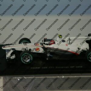 Spark sauber c29 no.23 european gp 2010 k.kobayashi 1:43 scale diecast